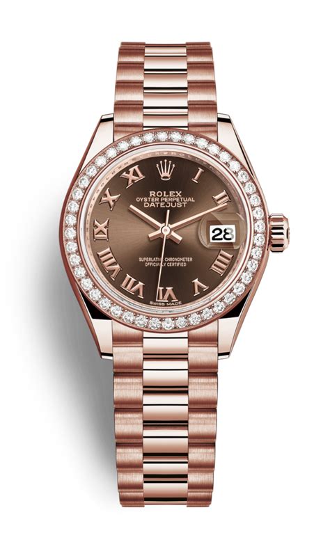 zilverkleurig rolex dameshorloge|Rolex lady Datejust rose gold.